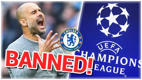 manchester city banned from champions league